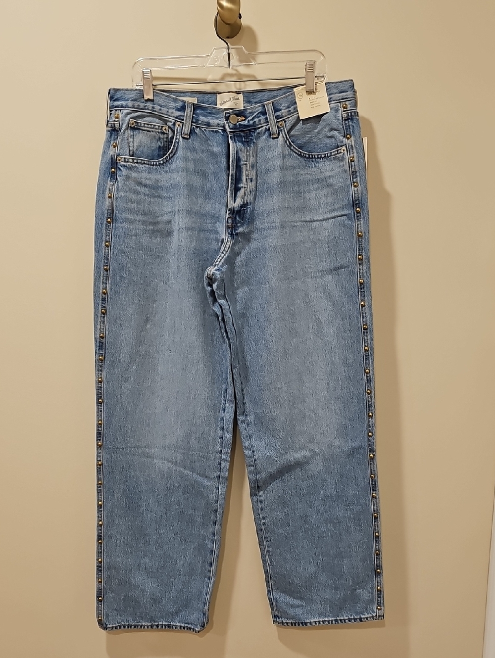 Universal Thread 90s Baggy Studded Side Seam Jeans; NWT; Size 10 - Picture 4 of 12